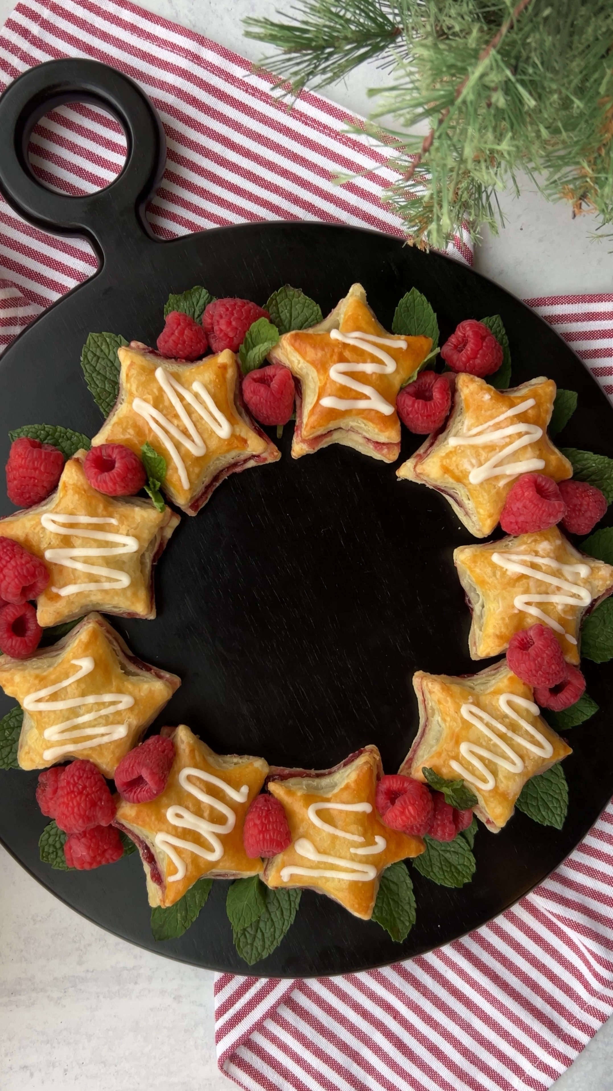 Try this raspberry puff pastry wreath. Full recipe on thechicishchick.com. Linking everything I used in the video!

#LTKSeasonal #LTKHoliday #LTKParties