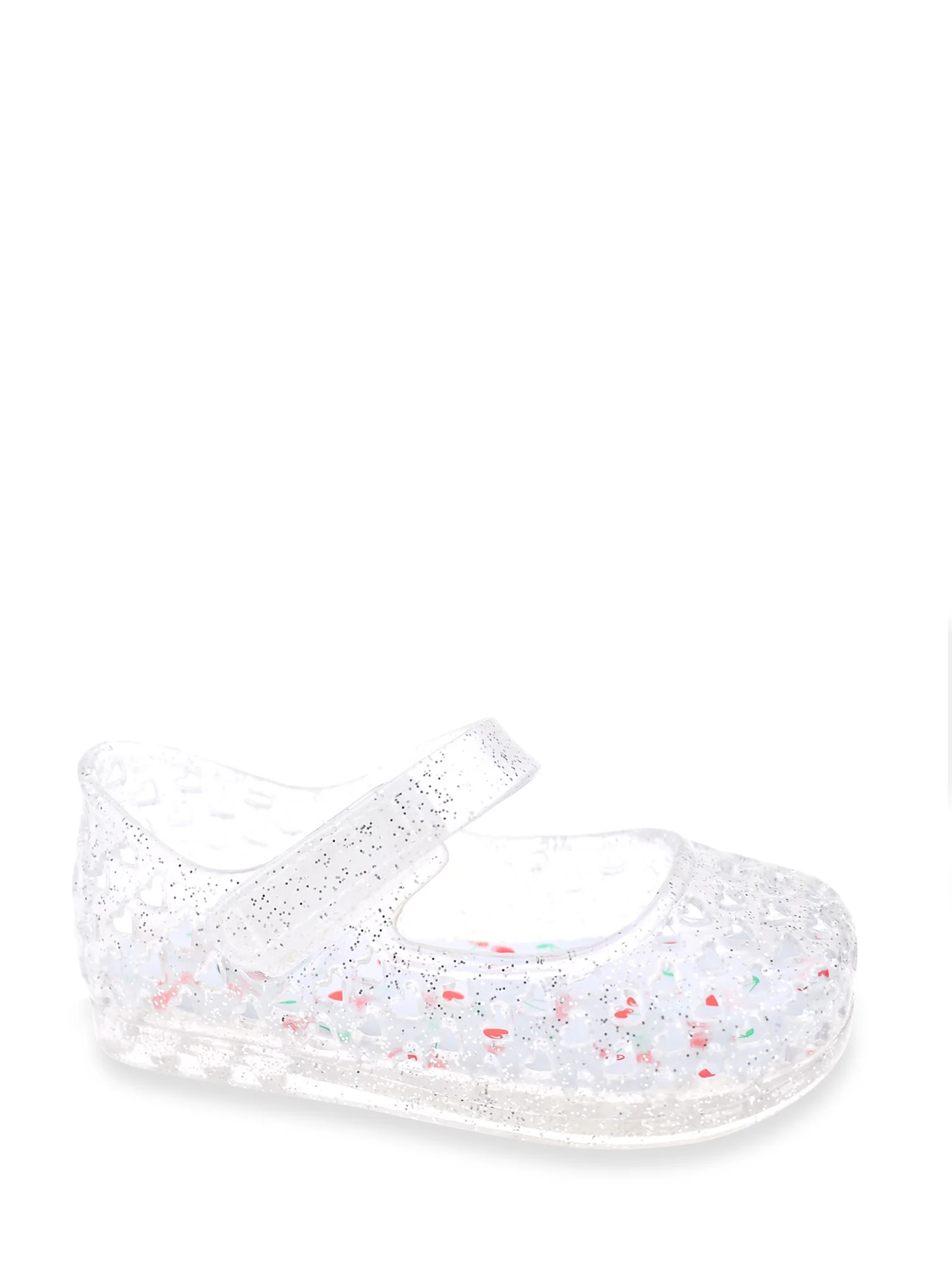 Wonder Nation Baby and Toddler Girls Mary Jane Jelly Shoes | Walmart (US)
