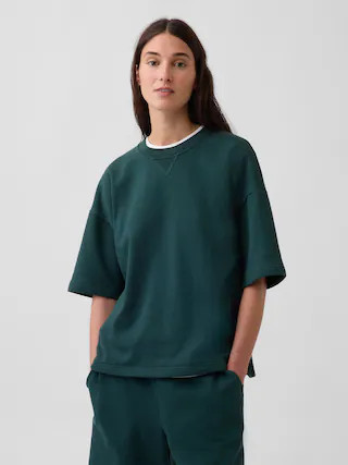 Heavyweight French Terry Oversized Sweatshirt | Gap (US)