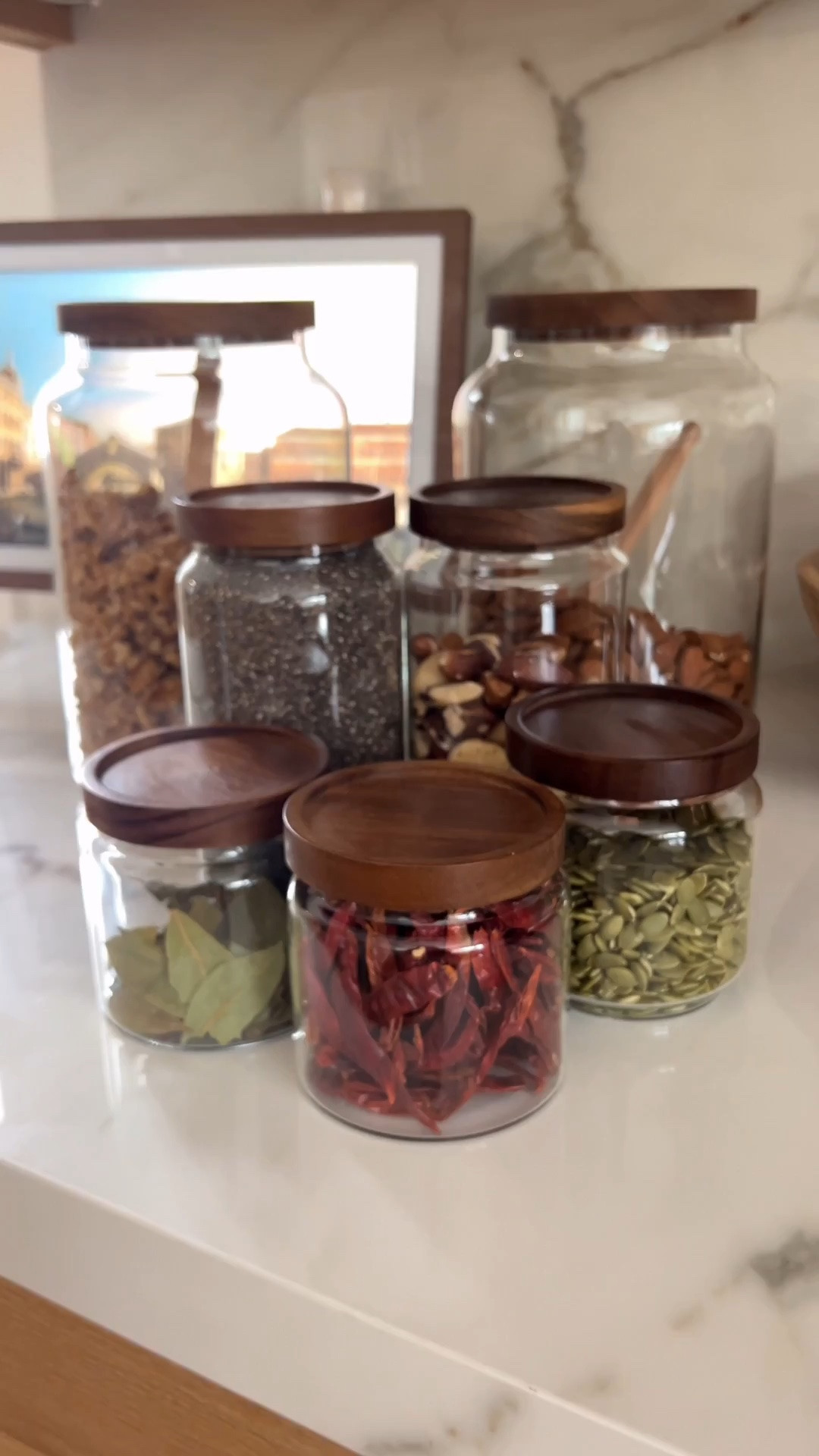 Elevate your pantry with beautiful glass storage jars 🤎✨

#LTKU #LTKHome