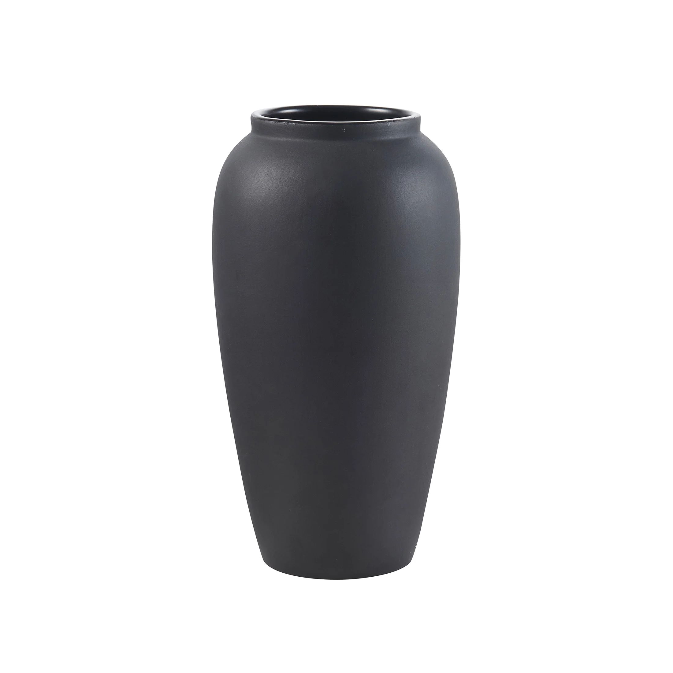My Texas House 10" Matte Black Stoneware Vase | Walmart (US)
