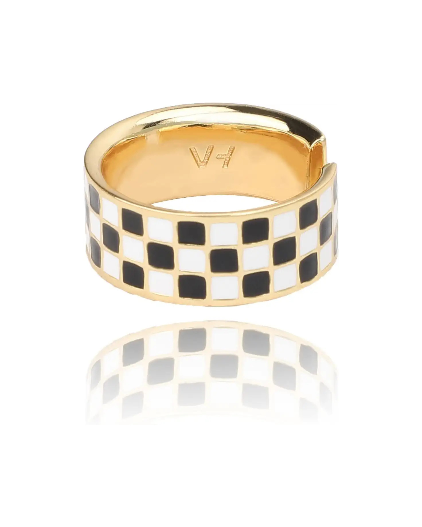 Hunter Checkered Ring | Zappos