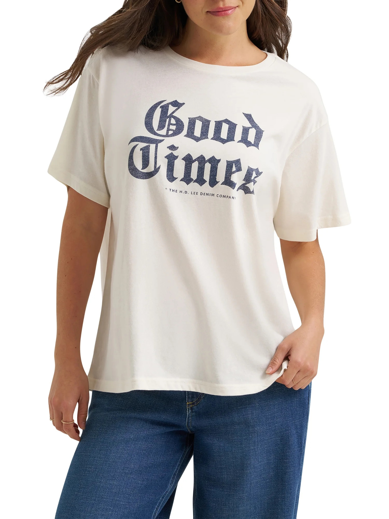 Lee\u00ae Women's Logo Tee, Sizes S-XXL - Walmart.com | Walmart (US)