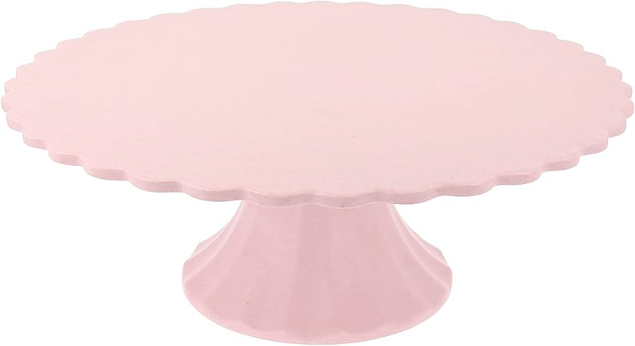 Meri Meri Medium Pink Reusable Bamboo Cake Stand (Pack of 1) | Amazon (US)