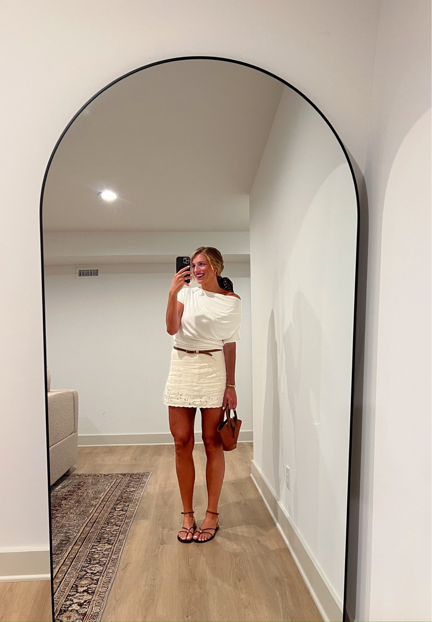 Such an easy summer dinner outfit! Elevated without feeling overdone

#LTKootd #LTKmomlife #LTKTall