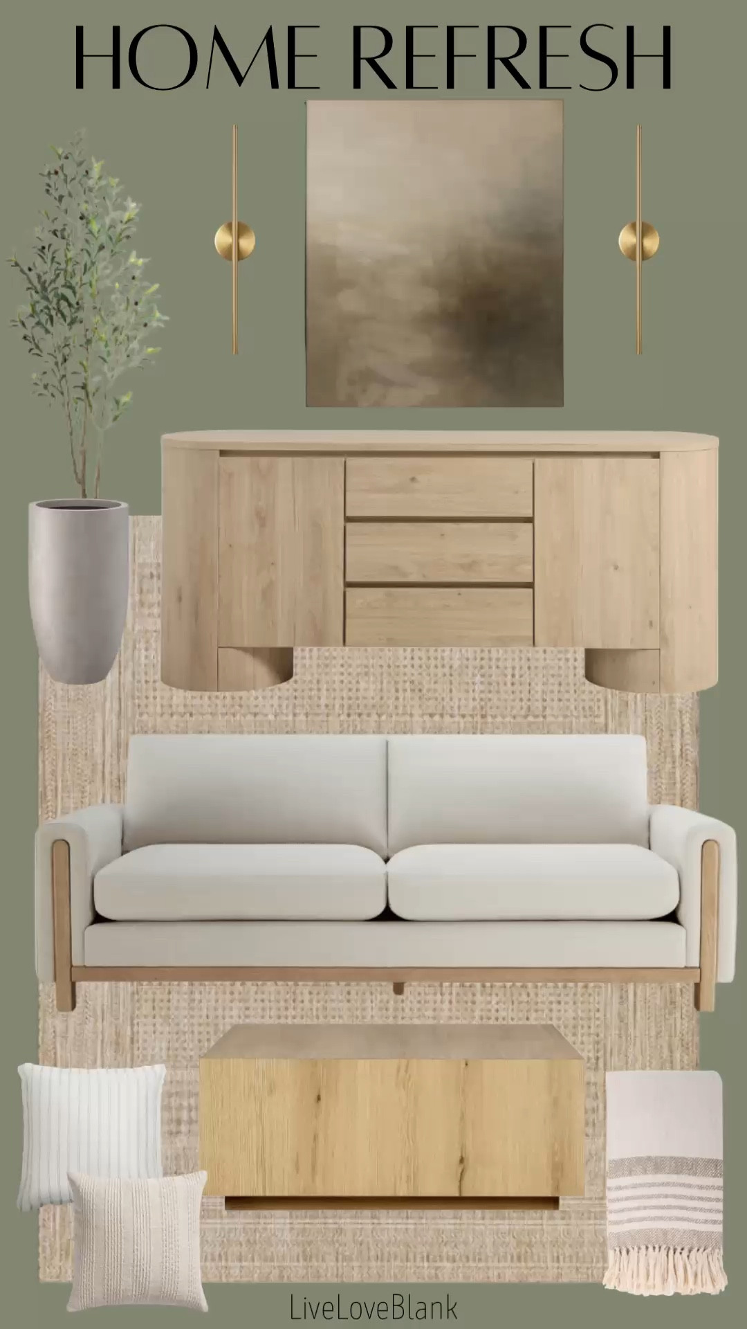 Home refresh
Living room decor
@Wayfair 