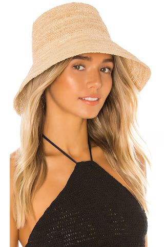 Janessa Leone Felix Packable Hat in Natural from Revolve.com | Revolve Clothing (Global)