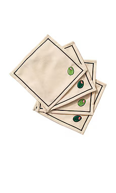 Olive You Cocktail Napkins Set Of 4
                    
                    Frasier Sterling | Revolve Clothing (Global)