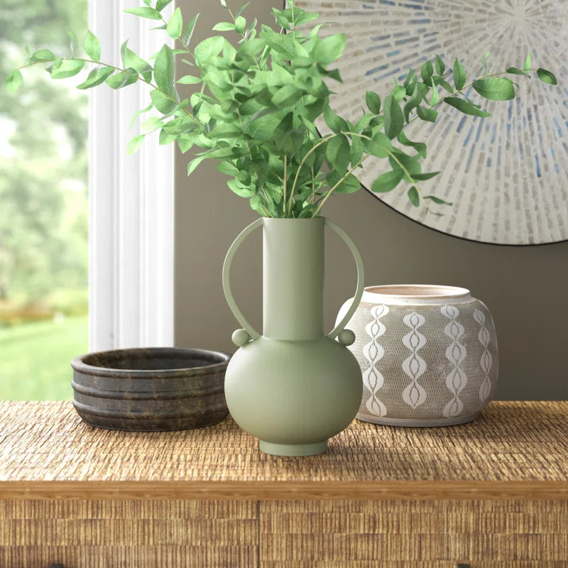 Belaire Stainless Steel Table Vase | Wayfair North America