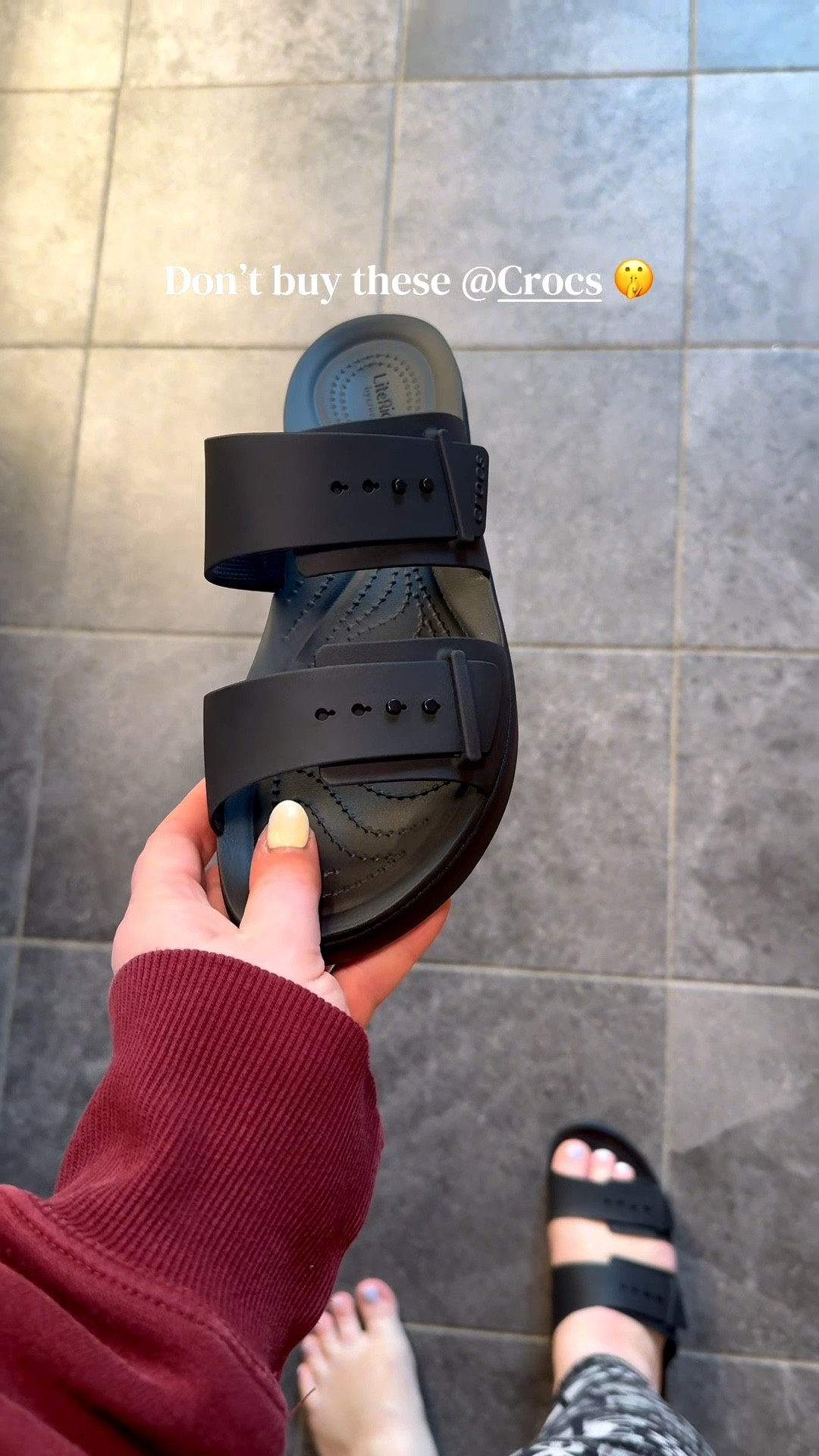 Don’t buy these crocs..
Unless you want the most comfortable shoes for all summer long🤫 #crocs #crocssandals #sliponshoes

#LTKMothersDay