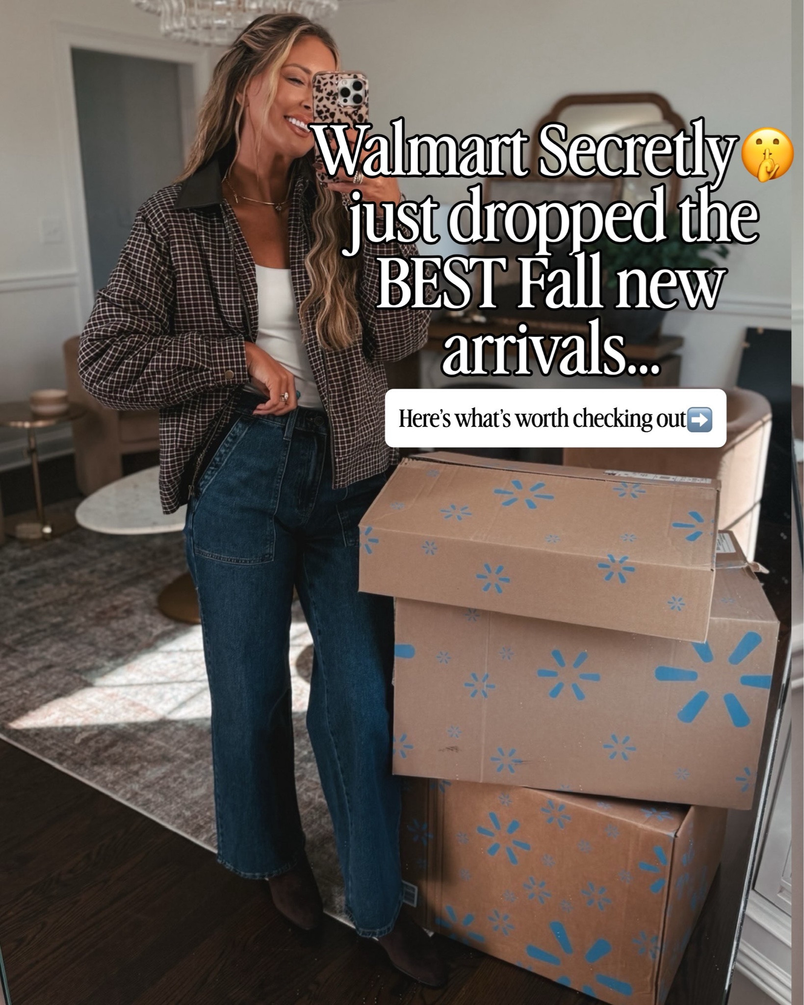 These Walmart Fall new arrivals are too good! As a busy mom of 4, I am always on the hunt for quality staple pieces that I can grab on the fly and still feel put together. Henley pullovers, basic ribbed tops, jeans that flatter, and the cutest scarves!😍 

#falloutfitideas