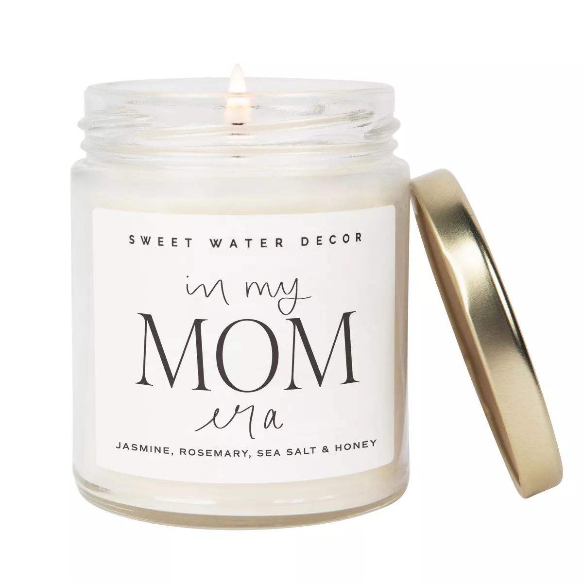Sweet Water Decor In My Mom Era 9oz Clear Jar Soy Candle | Target