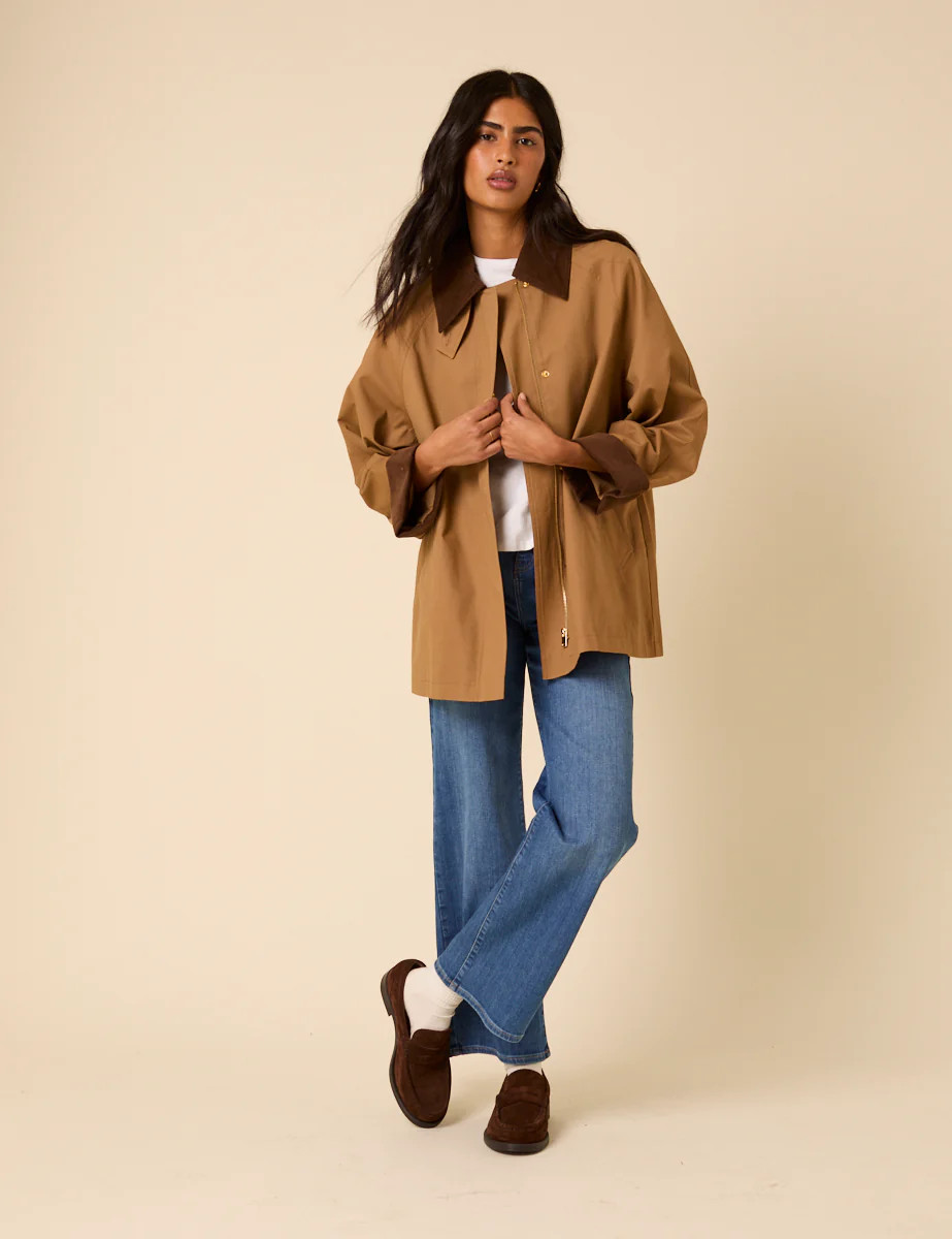 Camel Barn Coat | Nobody's Child