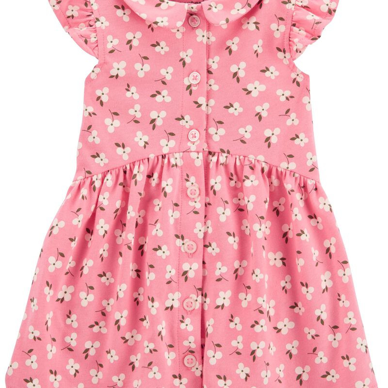 Floral Button-Front Dress | Carter's