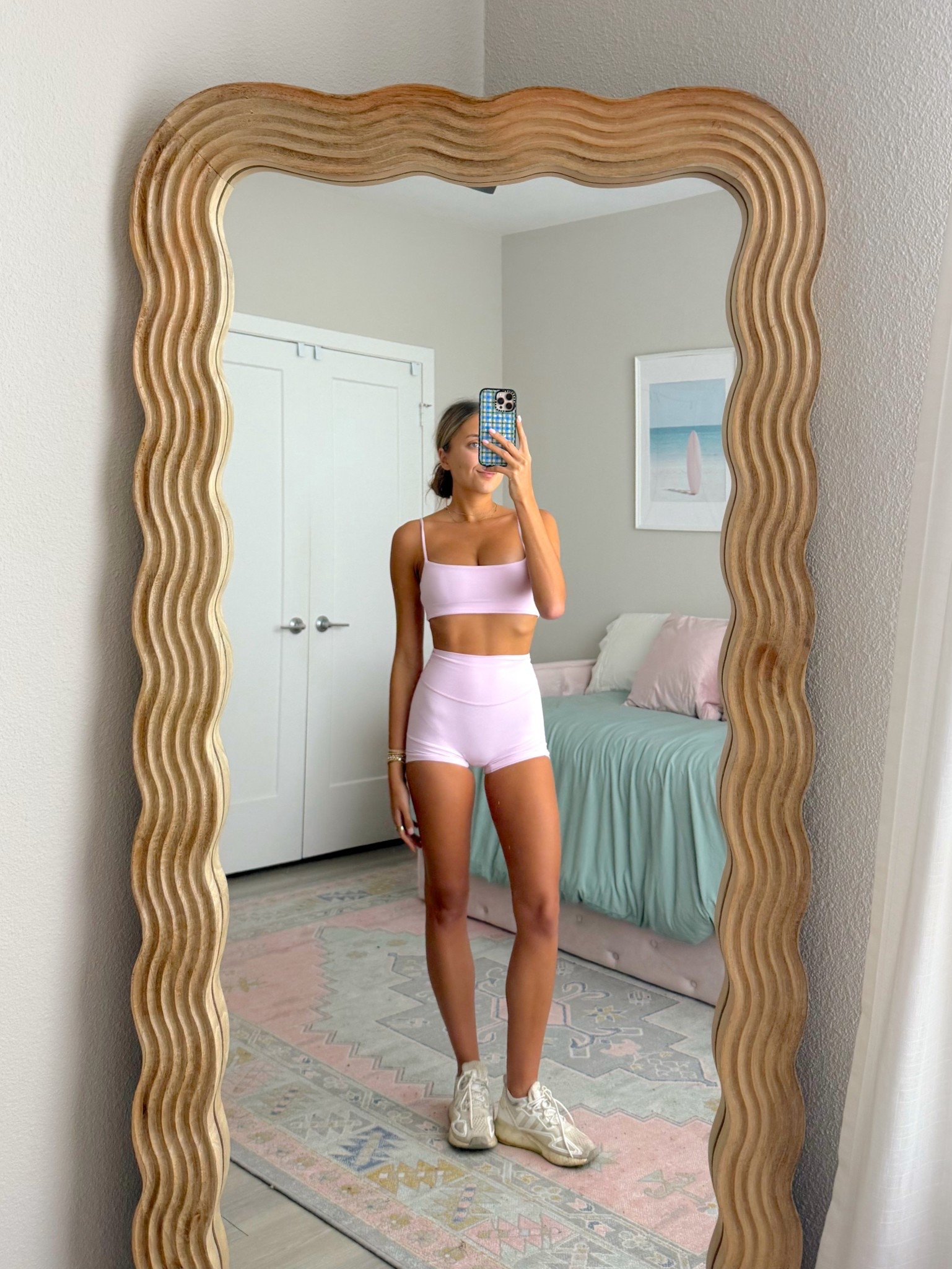 the cutest workout set from Amazon 💕