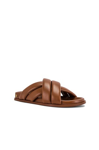 ANINE BING Lizzie Slides in Cognac from Revolve.com | Revolve Clothing (Global)