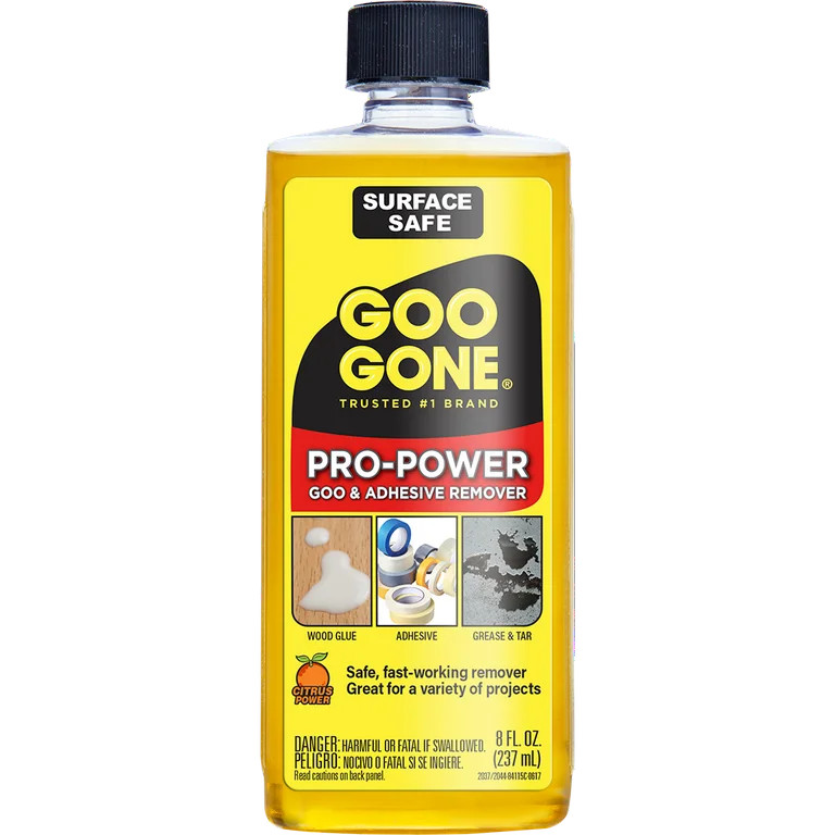 Goo Gone Pro-Power Goo and Adhesive Remover, 8 Ounce | Walmart (US)