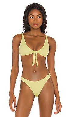 B. Swim x Elizabeth Turner Annie Bikini Top in Dandelion from Revolve.com | Revolve Clothing (Global)