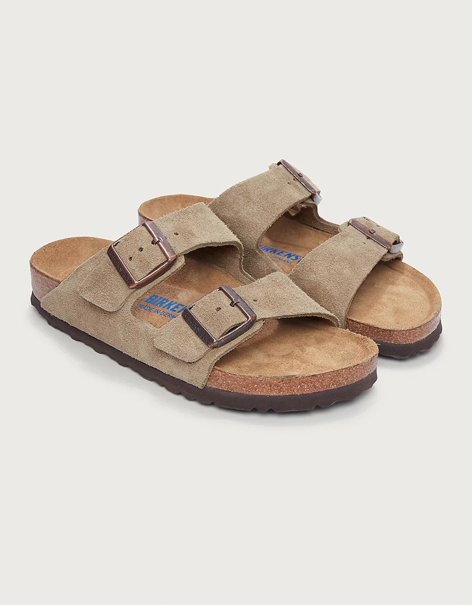 Birkenstock Suede Narrow Arizona Sandals | The White Company UK & ROW