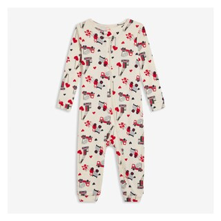 Baby Boys' Double-Zip Sleeper | Joe Fresh