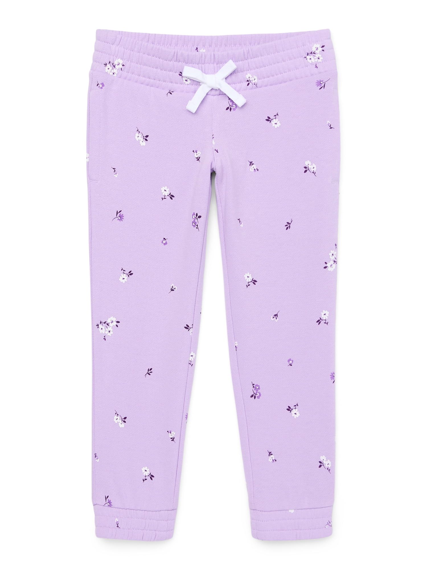 Wonder Nation Girls Fleece Jogger, Sizes 4-18 & Plus | Walmart (US)