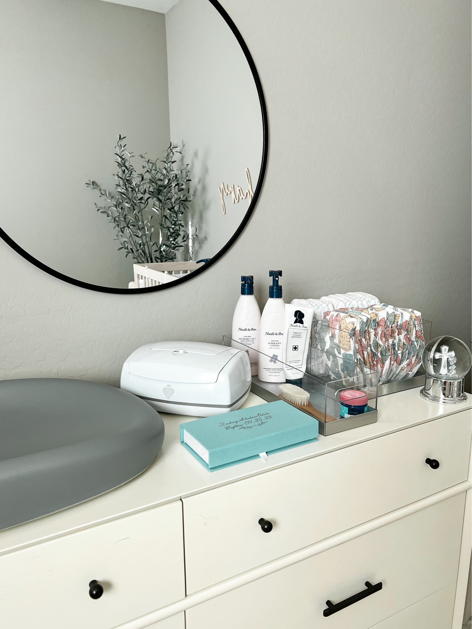 Zach’s dresser essentials must-haves! 

#baby #babyboy #babynursery #nursery #nurseryroom #nurserydecor #nurseryideas #nurserymusthaves #newborn #changingtable #babyessentials #nurseryroom #noodleandboo #diapers #nurseryorganizers #tableorganizers #targethome #mirrors #babybrush #pbk #pbknursery #pbkorganizers #organizars #babyregistry #babyshower #honestbaby #babyrashcream #diaperrashcream #nurseryinspo #ltkgiftguide #ltkbump

#LTKhome #LTKbaby #LTKkids