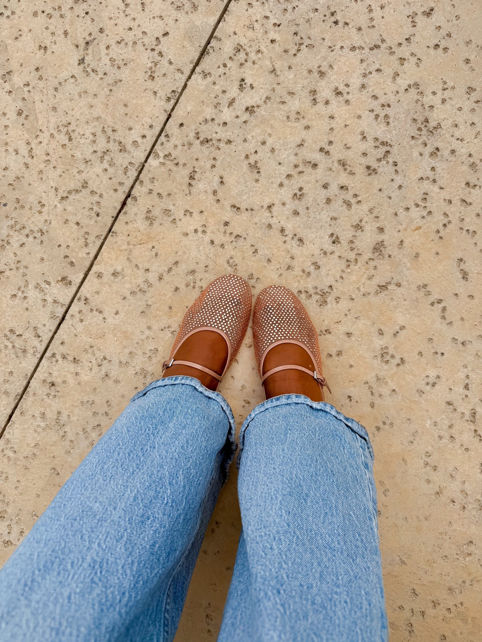I picked up the cutest Mary Jane Flatts from Nordstrom rack the other day. I’m wearing my true size of an eight.

#LTKFindsUnder100