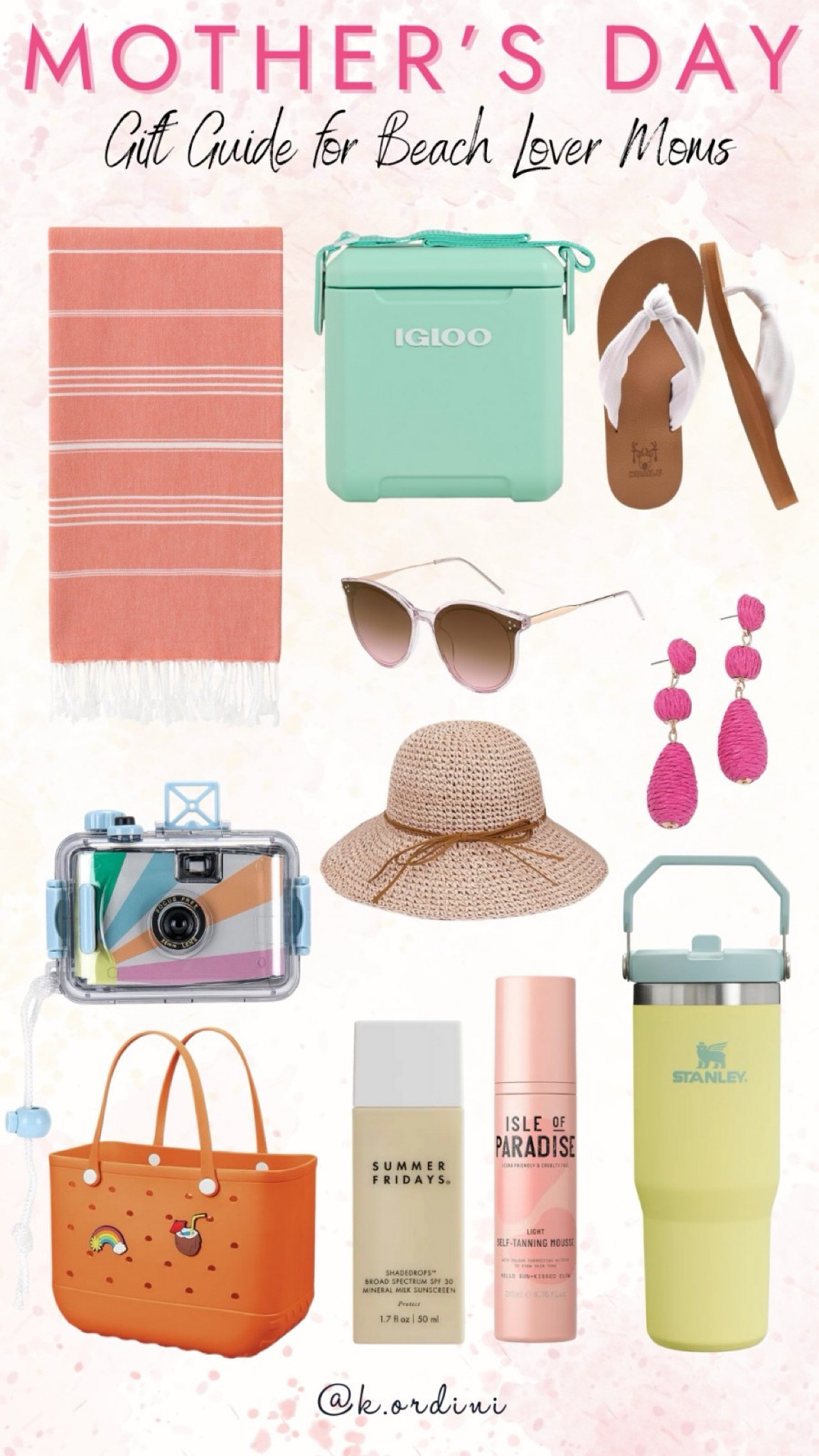 Celebrate Mom's love for the beach with these thoughtful gifts curated just for her! From stylish beach accessories to relaxing essentials, give her the perfect seaside-inspired treats to make her Mother's Day unforgettable. #BeachLoverMom #MothersDayGiftGuide #SeasideTreats #OceanVibes #MomOnTheBeach

#LTKswim #LTKstyletip #LTKGiftGuide