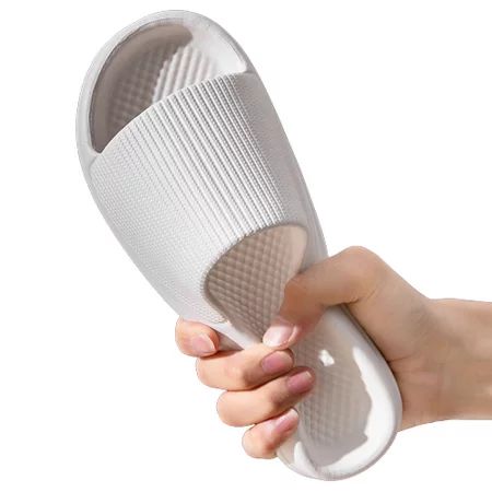 ONTNO Cloud Slippers for Men and Women Quiet Non-Slip Spa Anti-Odor Soft Bottom Unisex Lightweight W | Walmart (US)