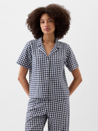 Poplin PJ Shirt | Gap Factory