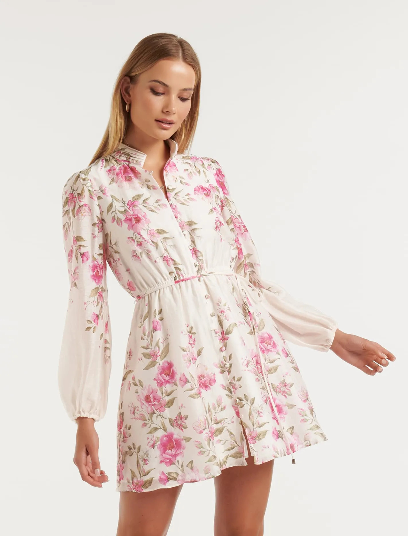 Preston Floral Mini Dress | Forever New (UK & IE)