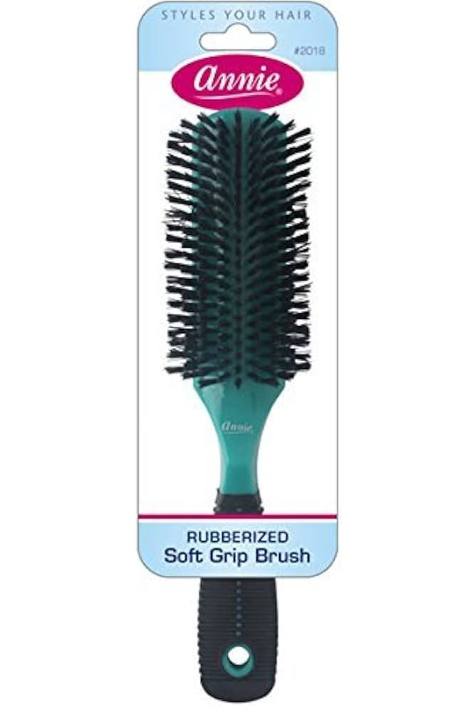 Annie Rubberized Soft Grip Brush #2018 Green | Amazon (US)