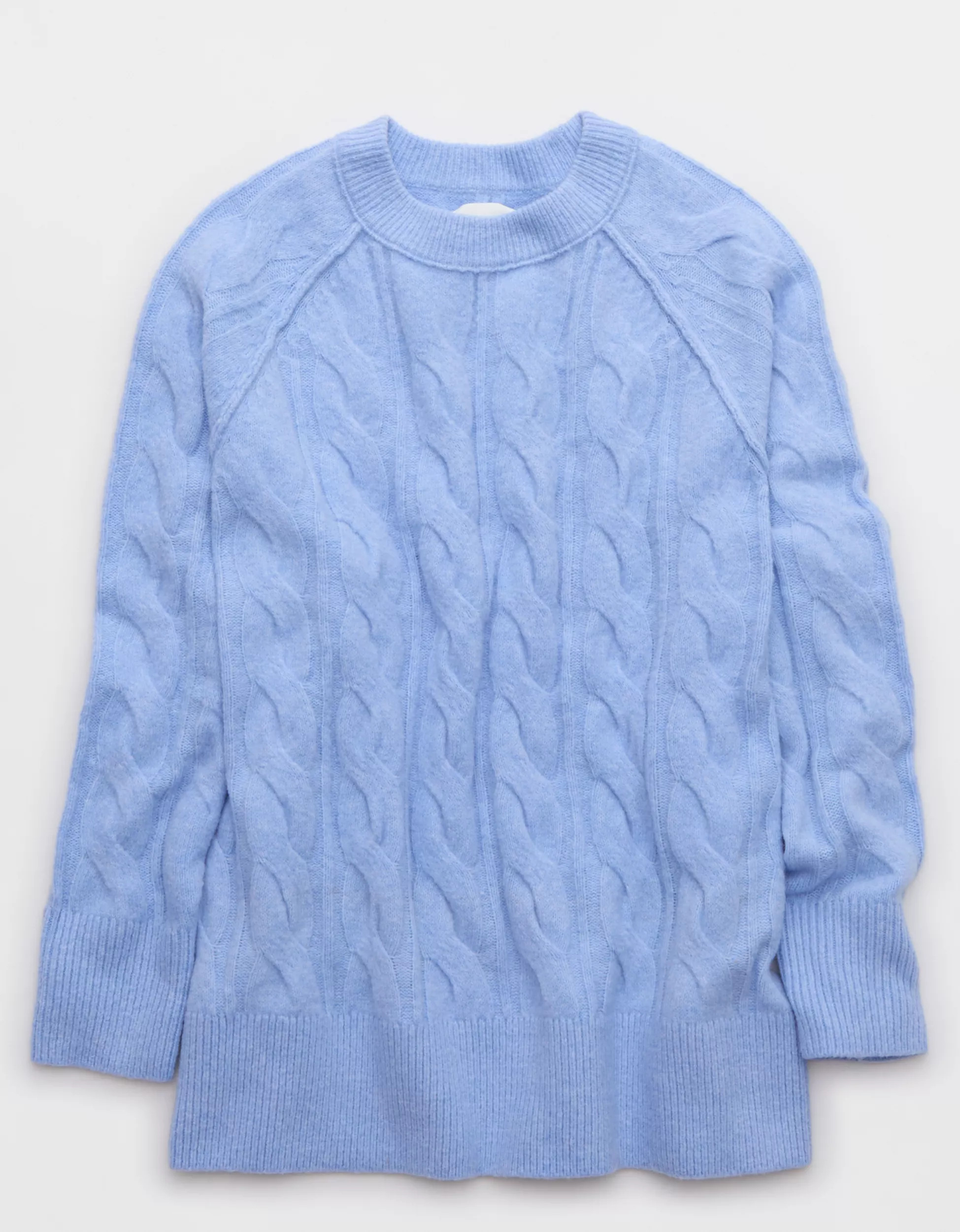 Aerie unREAL Cable Crew Sweater | Aerie