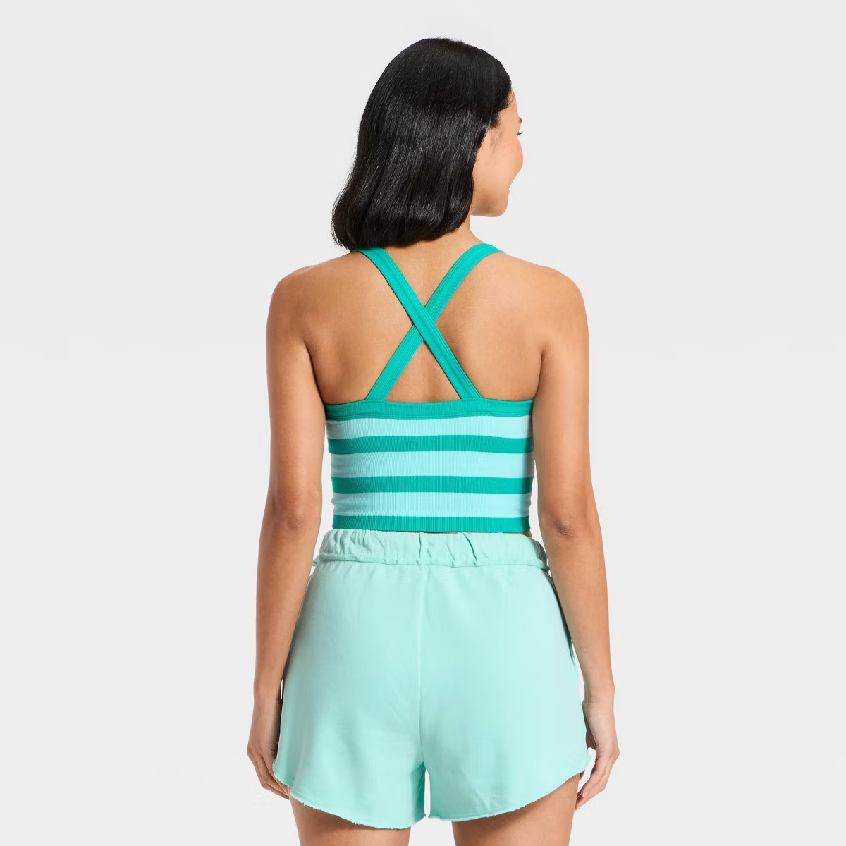 Women's Seamless Cropped Support Tank Top - JoyLab™ | Target