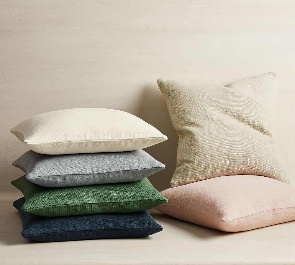 Everyday Linen Pillow Cover | Pottery Barn (US)