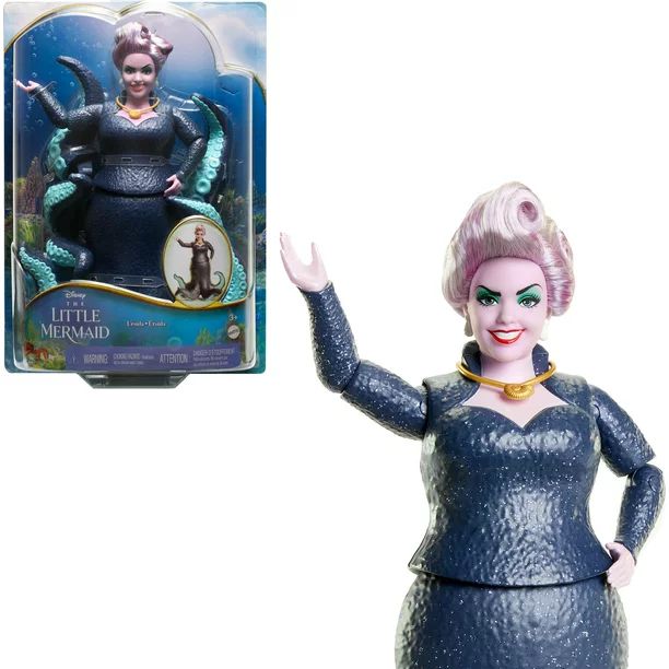 Disney The Little Mermaid, Ursula Fashion Doll and Accessory | Walmart (US)
