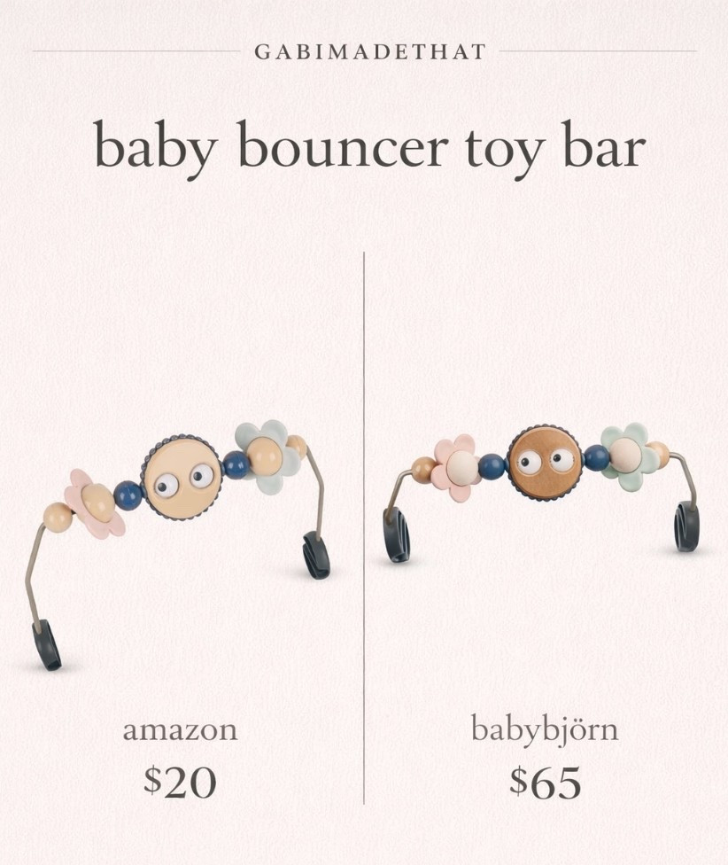 Baby bjorn bouncer bar dupe! 🤍

#LTKBaby #LTKmomlife #LTKKids