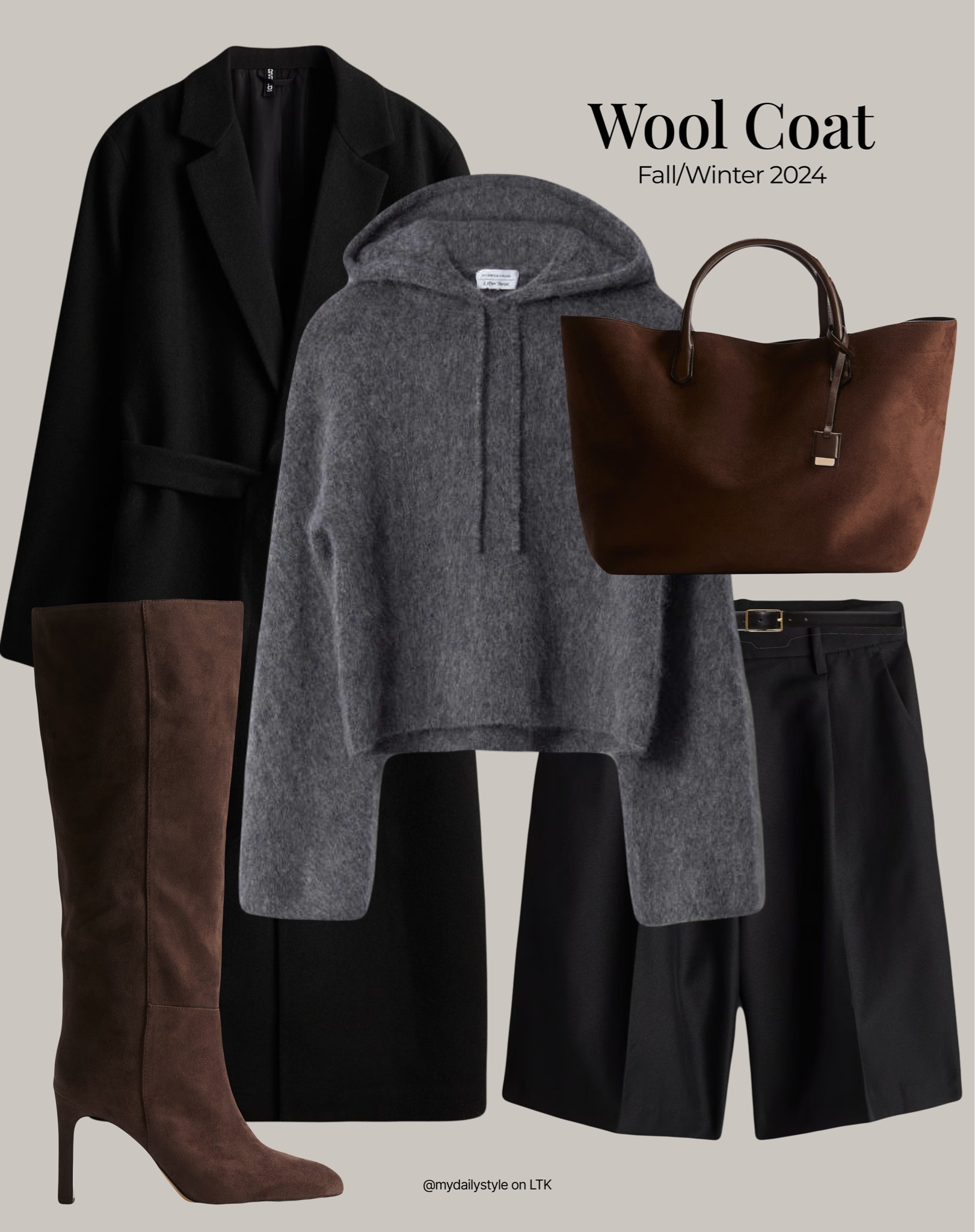Wool coat is a versatile piece to have in your fall closet 🖤

Styling black maxi wool coat with mohair knit jumper, shorts, brown heeled knee boots & tote bag. 

Tags: deep brown, dark brown, chocolate, wool coat, coat look, coat outfit, fall style, pre-fall, autumn style, fall outfit, autumn outfit, fall fashion, autumn fashion, easy styling, simple everyday look, chic & basic outfit, Parisian look, casual outfit, capsule wardrobe, office look, brunch style, high street. 

#LTKshoes #LTKstyletip #LTKautumn