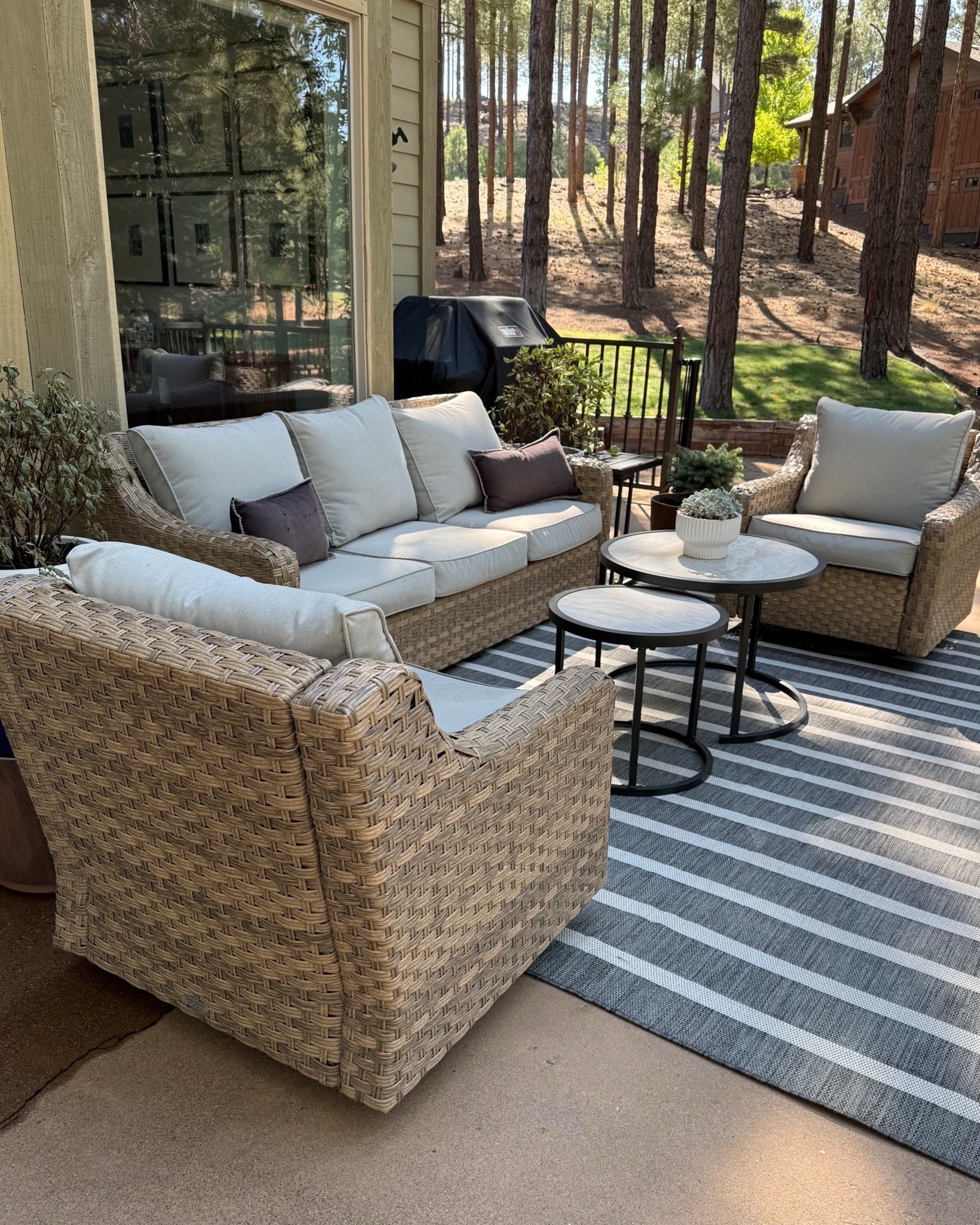 Walmart Outdoor patio furniture! Back in stock! I have had these sets for years and it is still amazing! One of the best bangs for my buck! I still can’t believe it’s from Walmart! I tend to switch out the rugs each year due to weather/and random critters 
Walmart home/ amazon outdoor patio/ affordable home ideas and design 
#LTKSpringSale 


#LTKmomlife #LTKHome #LTKSeasonal