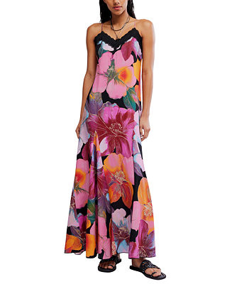 Free People Women's Bloomspell V-Neck Viscose Maxi Dress - Macy's | Macy's
