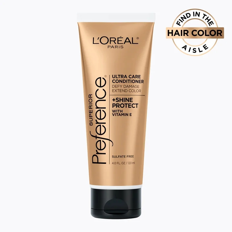 L'Oreal Paris Superior Preference - Hair Color Shine Protect Care Conditioner, 4 fl oz | Walmart (US)