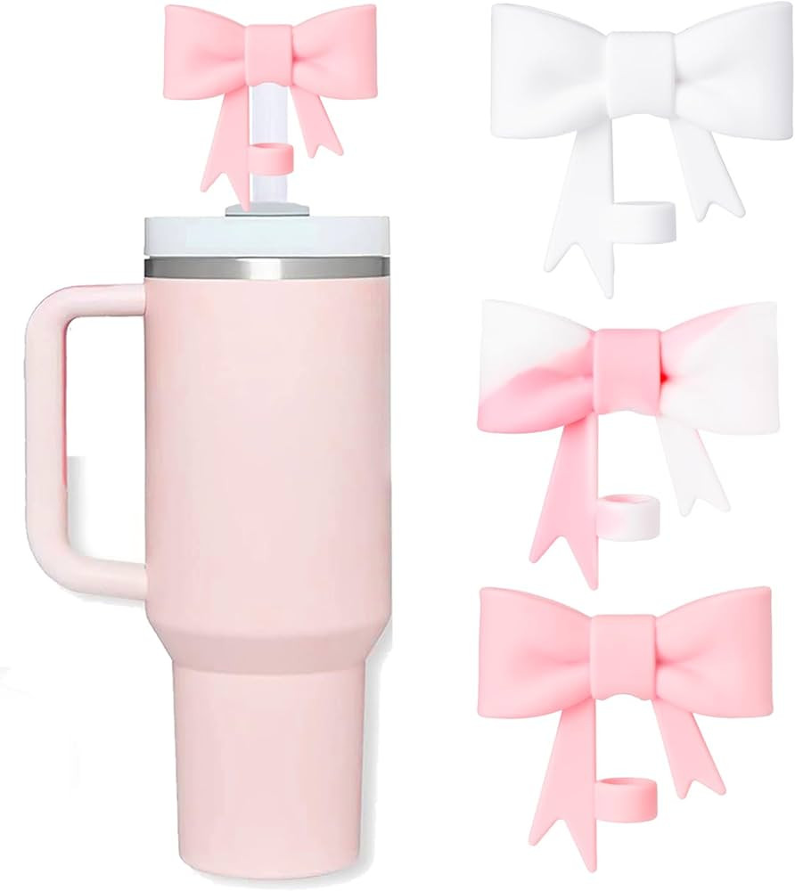 Straw Cover for Stanley Straw Topper Cute 10mm Straw Covers Cap Compatible with 30&40Oz Stanley T... | Amazon (US)