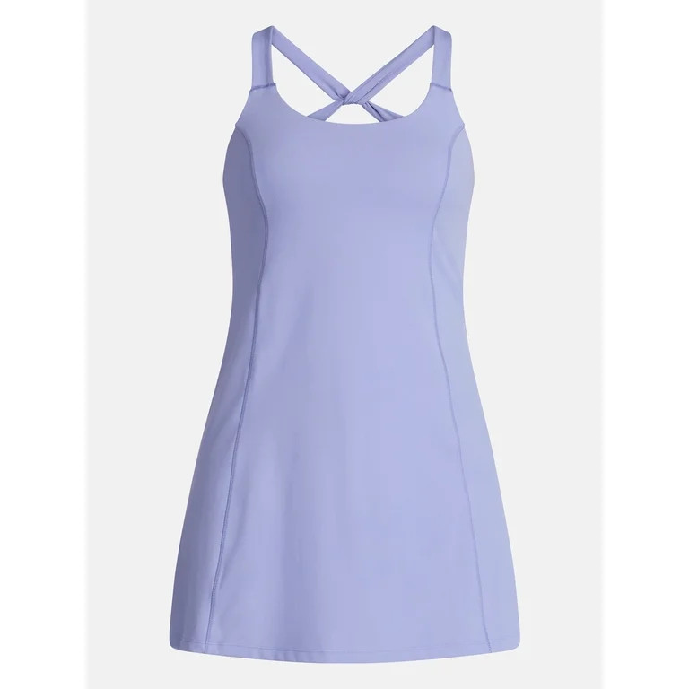 Avia Women's Twist Back Active Dress, Sizes XS-XXXL | Walmart (US)