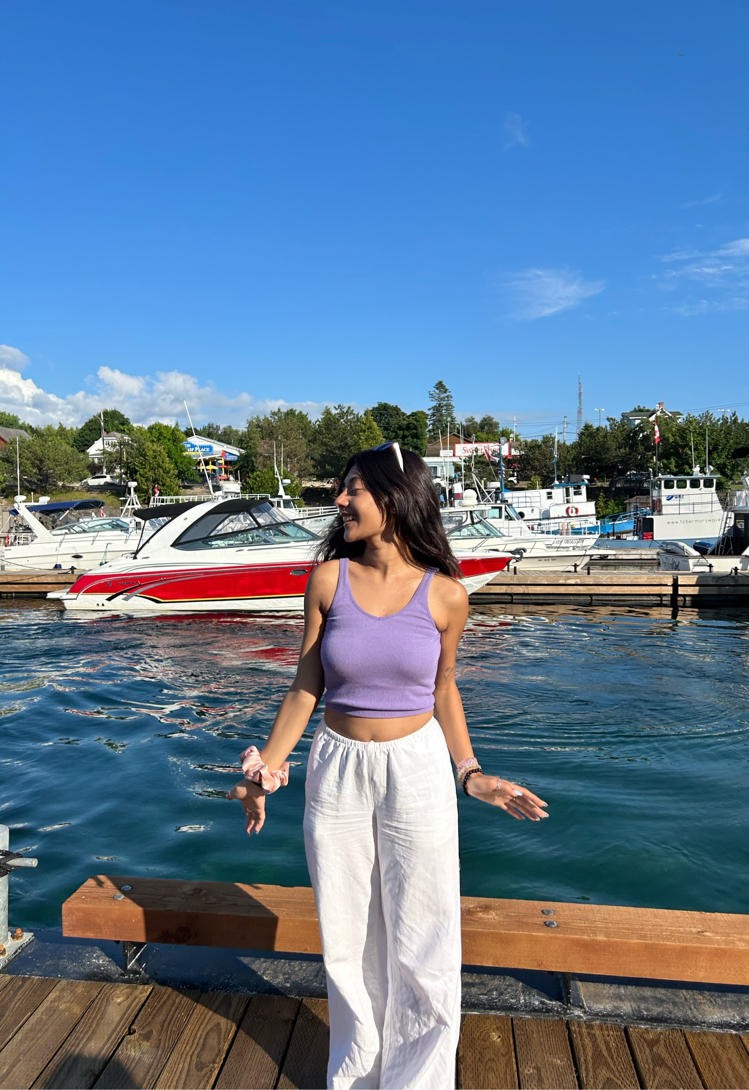 cute summer day fit🫐🦋