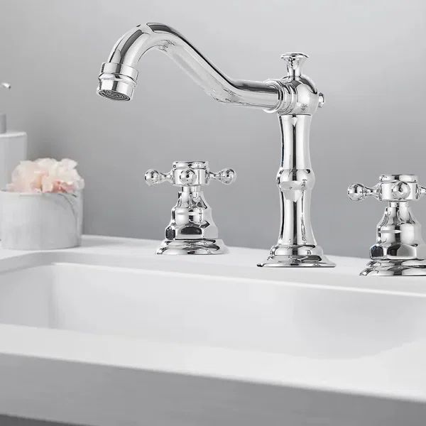 AAAA07K4BMMGK Widespread Faucet 2-handle Bathroom Faucet with Drain Assembly | Wayfair North America