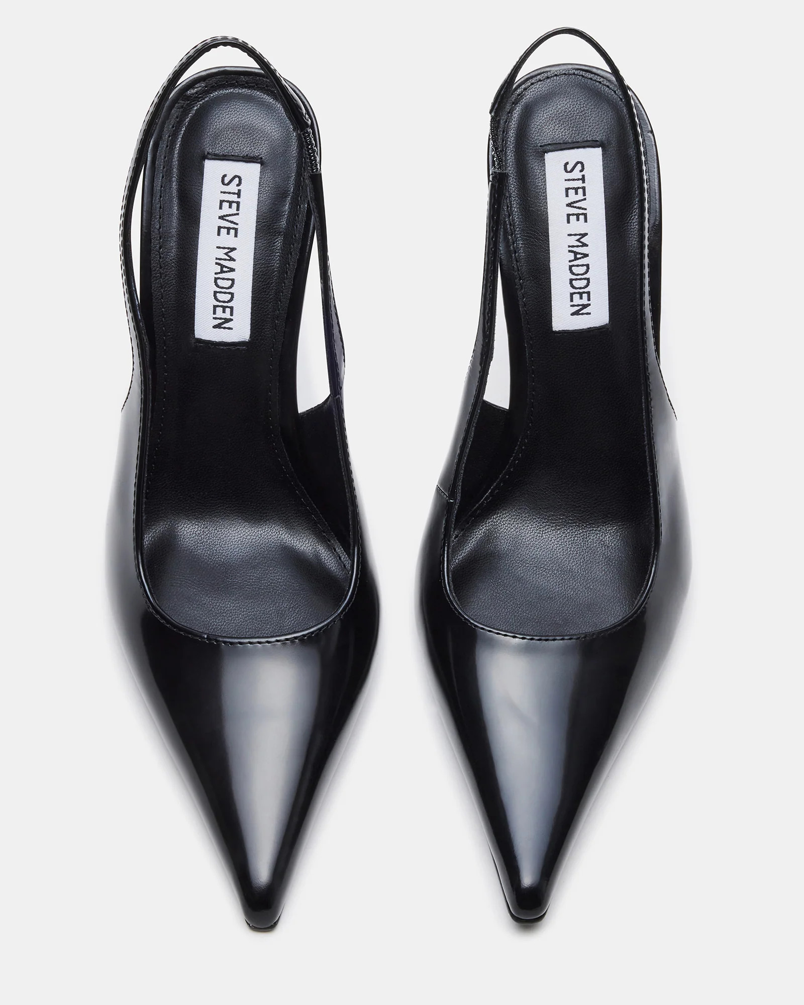 REYES Black Box Slingback Stiletto Pointed-Toe Pump Women's Heel | Steve Madden (US)