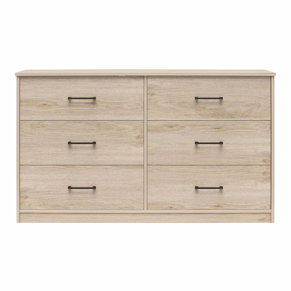 Ameriwood Home BrEZ Build Pearce Wide 6 Drawer Dresser | Target
