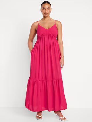 Tiered Maxi Swing Dress | Old Navy (US)