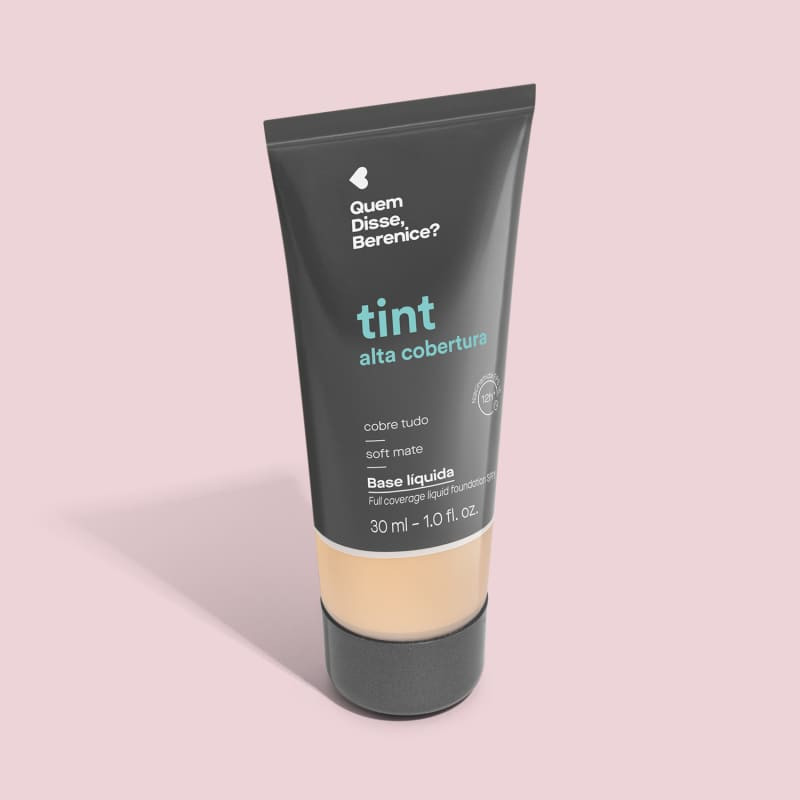 Base Líquida Tint Alta Cobertura Cor 130Q 30ml | QuemDisseBerenice (BR)