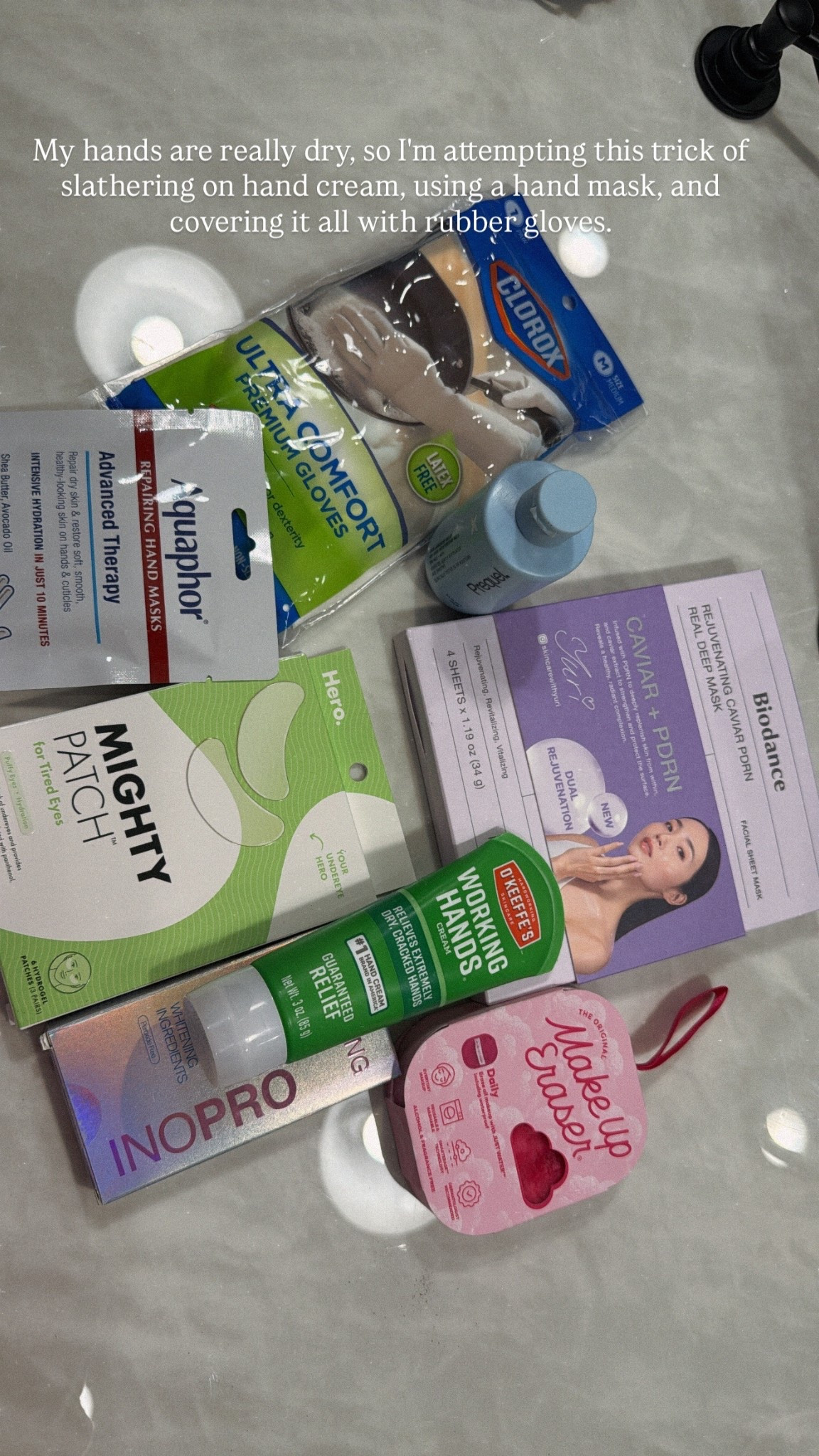 If your hands are dry, cracked, or painful—this is the fix. 🫶🏼 I use this hand mask + cream combo while you do your daily task around the house and end up with noticeably softer hands. Everything linked ✨

#LTKdayinmylife #LTKmomlife #LTKselfcare